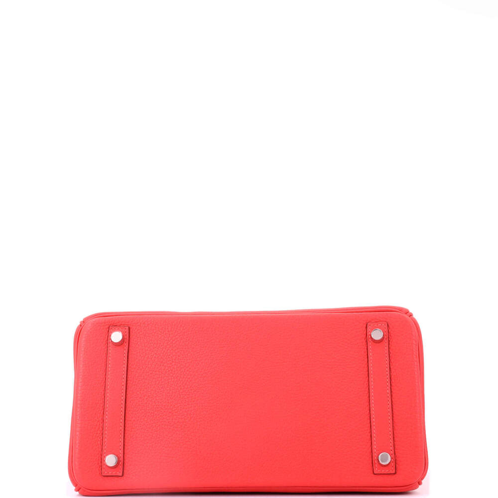 Hermes Birkin 30 Red Togo with Palladium Hardware - Picture 5 of 8